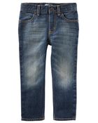 Kid Dark Tint Wash Straight-Leg Jeans , image 1 of 3 slides