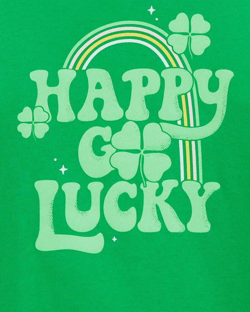 Kid Lucky St. Patrick's Day Cotton Blend Graphic Tee, image 2 of 3 slides