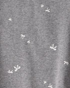 Toddler Girl 2-Pack Bow Print Cotton Long-Sleeve Tops, image 3 of 4 slides