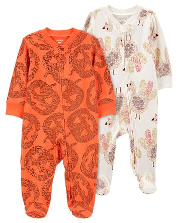 Baby 2-Pack Sleep & Play Pajamas, 