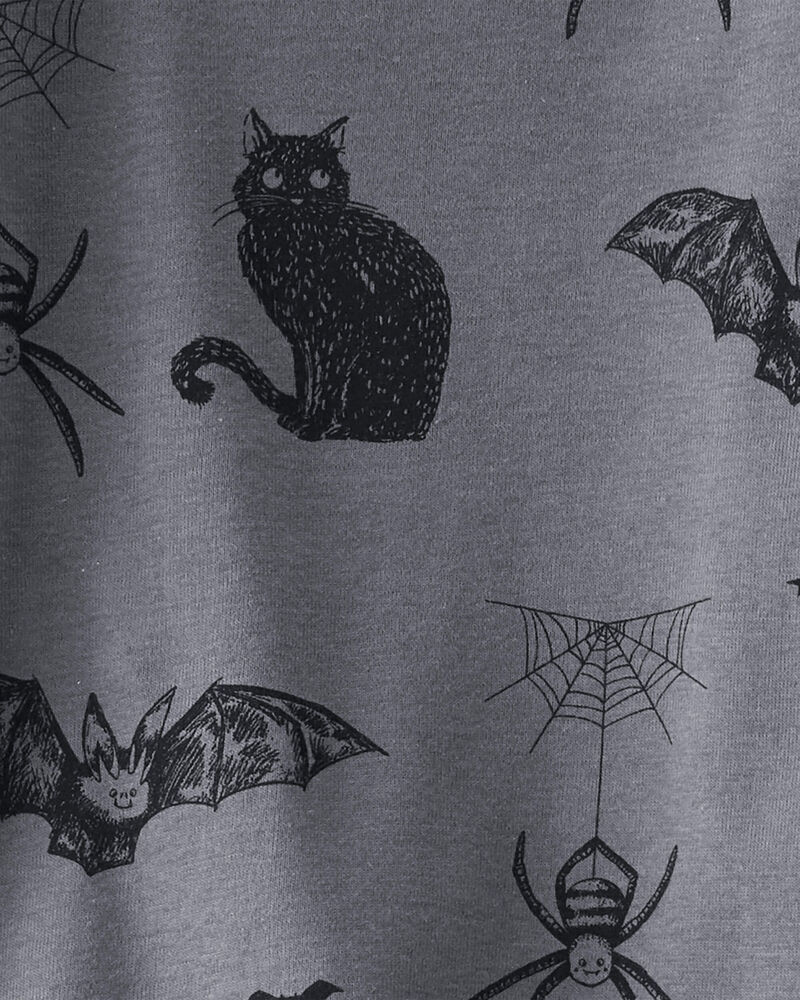 Toddler Organic Cotton Pajamas Set in Spooky Creatures, image 3 of 4 slides