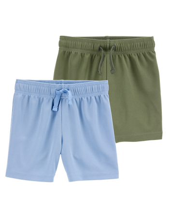 Toddler 2-Pack Active Mesh Shorts, 