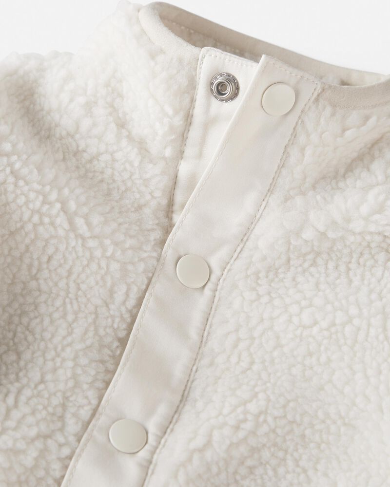 Baby Recycled Sherpa Jacket, image 3 of 4 slides