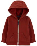 Baby Zip-Up Fleece Hoodie, image 1 of 3 slides