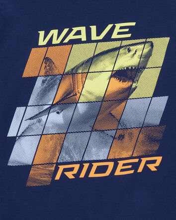 Kid Wave Rider Shark Graphic Tee, 
