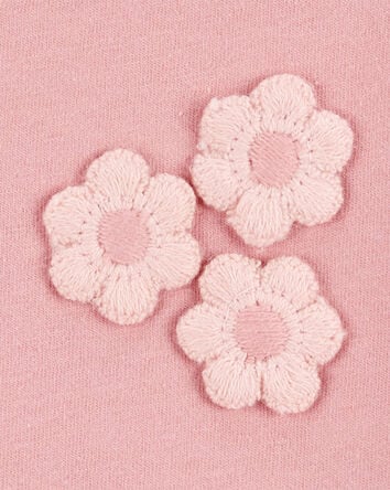 Baby Short-Sleeve Fashion Top - Pink, 