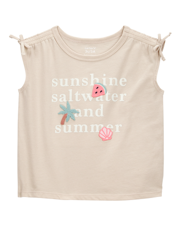 Toddler Sunshine, Saltwater and Summer Graphic Tee, 