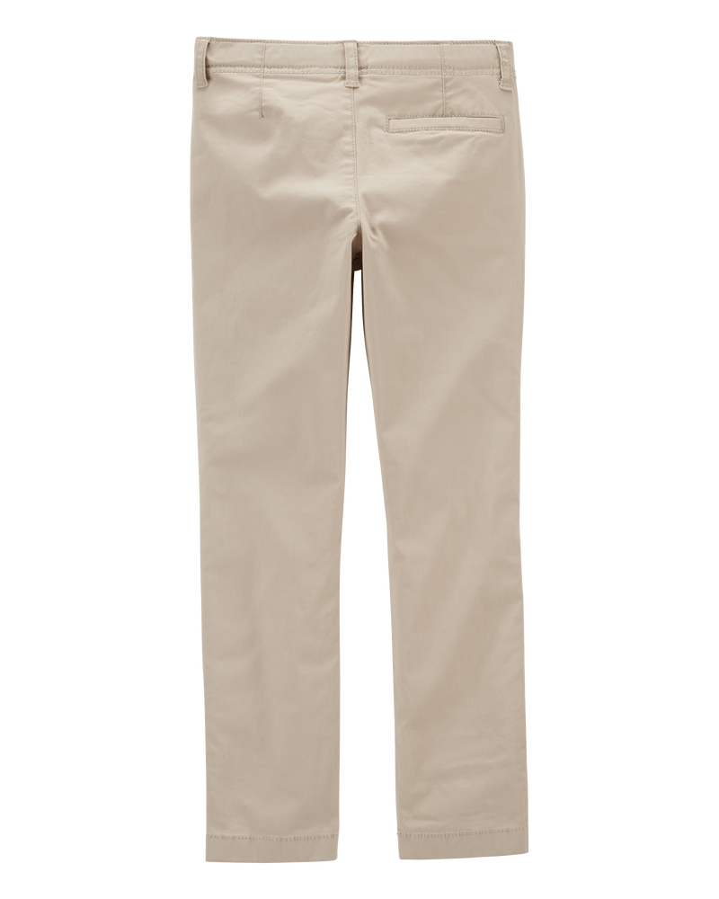 Kid Husky Fit Stretch Chino Pants, image 2 of 4 slides