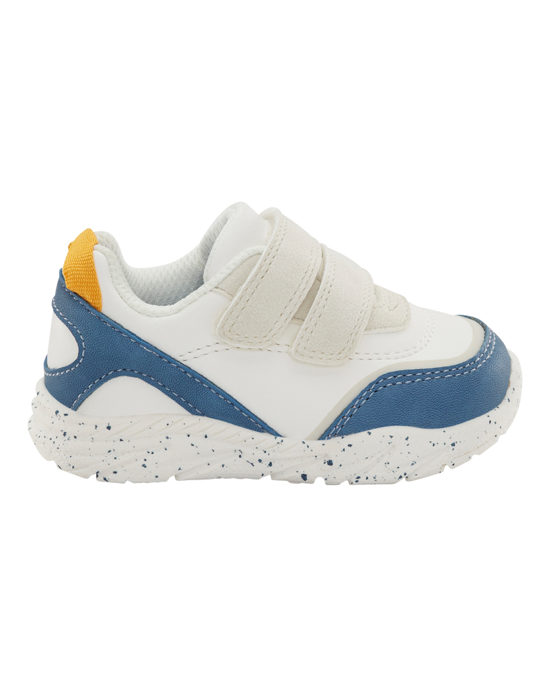 Baby  Every Step® First Walker Fashion Sneakers - White/Blue, image 2 of 7 slides