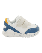 Baby  Every Step® First Walker Fashion Sneakers - White/Blue, image 2 of 7 slides