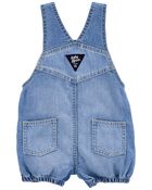 Baby Denim Overalls Bubble, image 2 of 5 slides