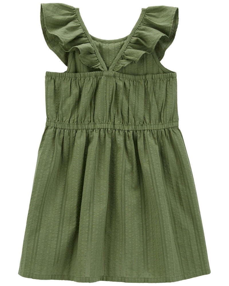 Toddler Seersucker Woven Dress, image 2 of 4 slides