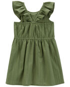 Toddler Seersucker Woven Dress, image 2 of 4 slides