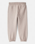 Toddler Girl Cotton Joggers - Brown, image 2 of 4 slides