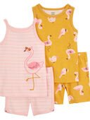 Multi - Toddler 2-Pack Flamingo-Print Set