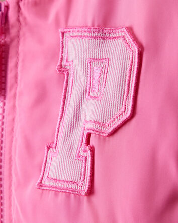 Girls Disney© Princess Varsity Jacket - Pink, 
