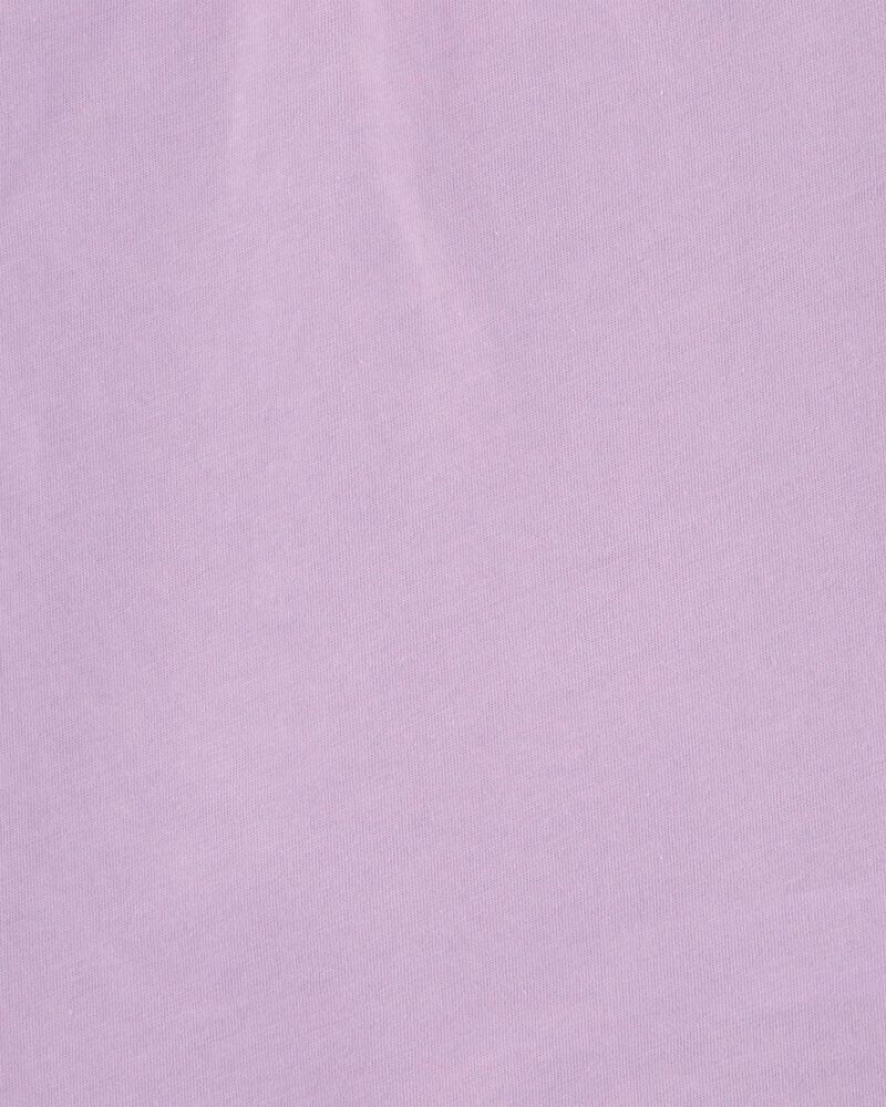 Purple Cotton Tee, image 2 of 4 slides