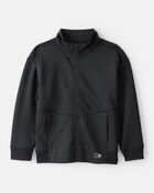 Boys Zip-Up Jacket - Black, image 1 of 3 slides