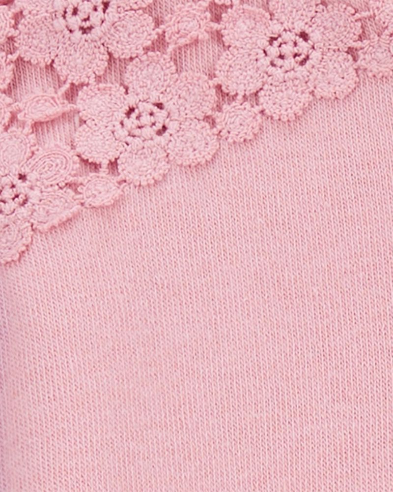 Baby Embroidered Fleece Pullover, image 2 of 3 slides
