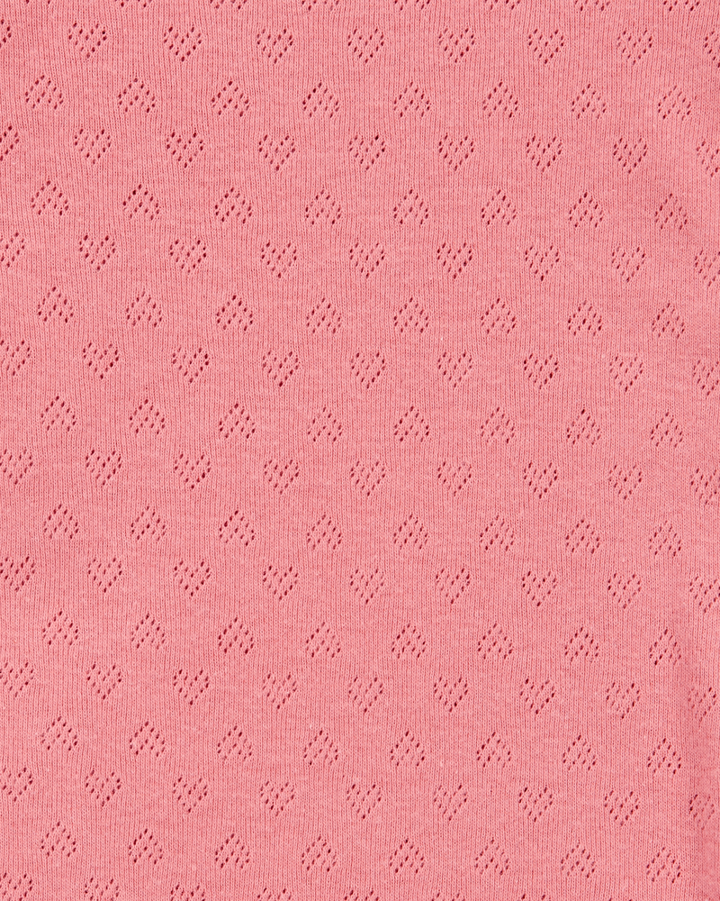 Baby 5-Pack Floral Bunny Short-Sleeve Cotton Bodysuits - Pink, image 6 of 8 slides