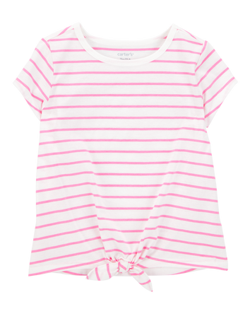 Toddler Striped Short-Sleeve Fashion Top, 