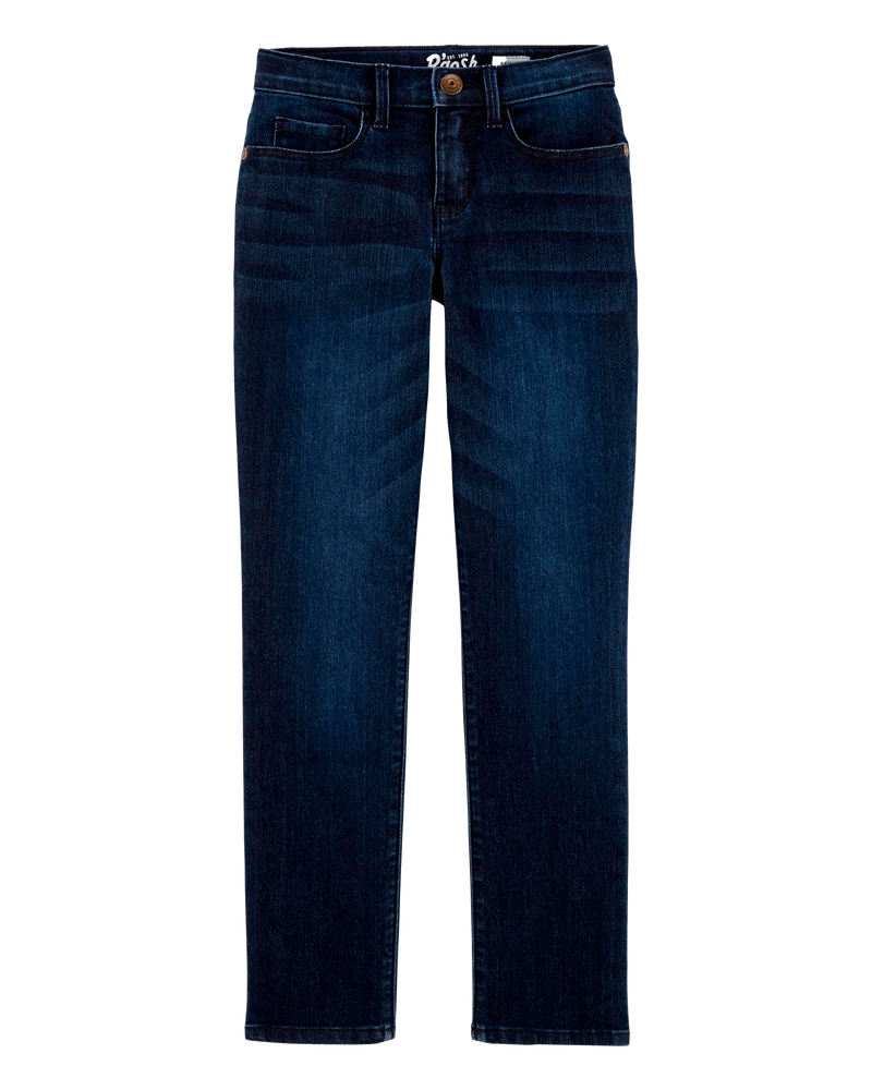 Kid Dark Wash Slim-Fit Skinny-Leg Jeans, image 1 of 5 slides
