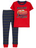 Red - Toddler 2-Piece Cars 100% Snug Fit Cotton Pajamas