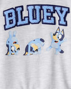 Toddler Boy Bluey Colorblock French Terry Sweatshirt - Grey, image 3 of 3 slides