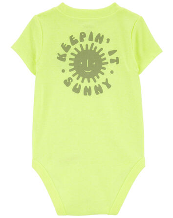 Baby 2-Piece Neon Sun Bodysuit Pant Set, 