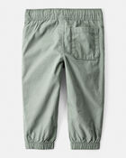 Baby Boy Cotton Pull-On Fashion Pants - Green, image 2 of 4 slides