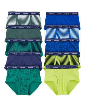 Kid 10-Pack Cotton Briefs Underwear
, 