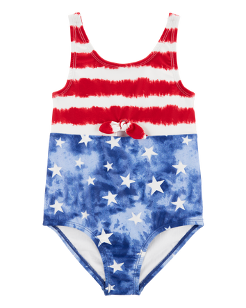 Toddler 1-Piece Fourth of July  Swimsuit, 