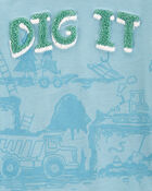Toddler Dig It Construction Graphic Tee, image 2 of 3 slides