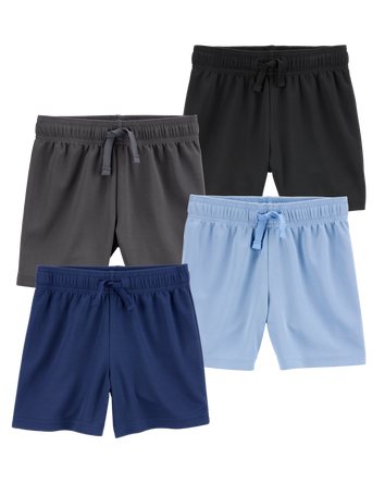 Toddler 4-Pack Active Mesh Shorts, 