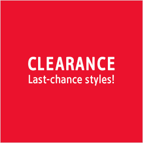 CLEARANCE | Last-chance styles!