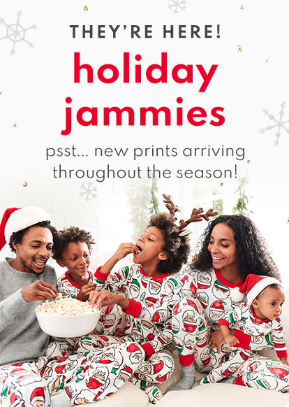 THEY'RE HERE! | holiday jammies | psst... new prints arriving throughout the season!