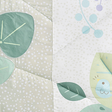 garden-oasis activity gym fabric swatches