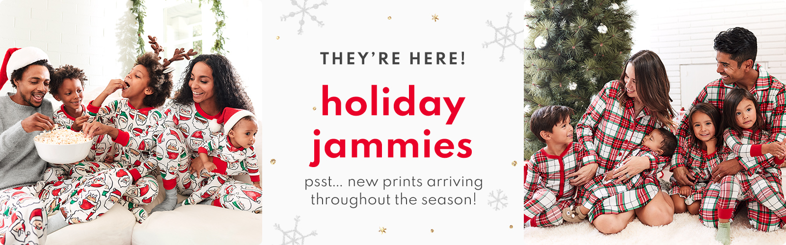 THEY'RE HERE! | holiday jammies | psst... new prints arriving throughout the season!