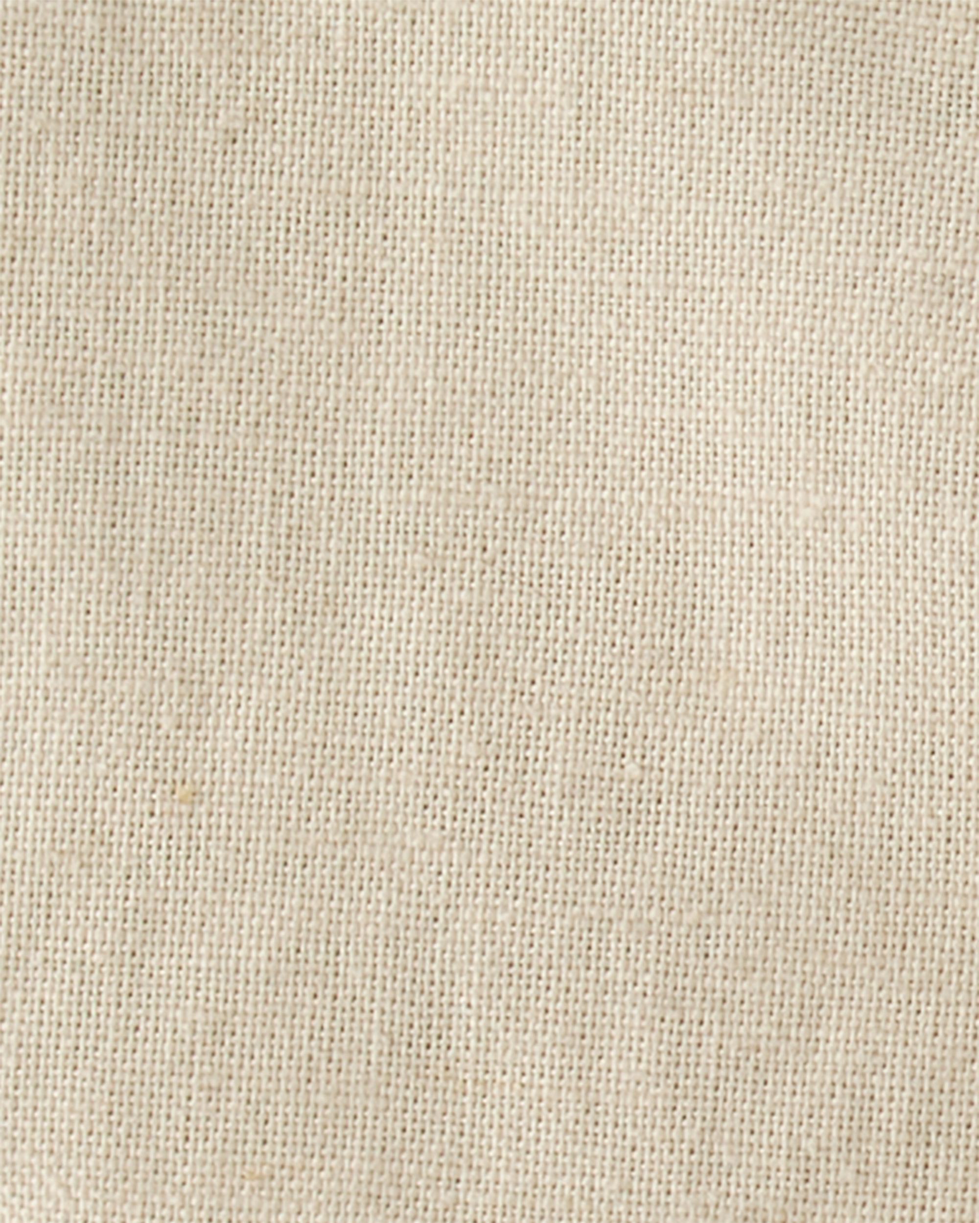 Baby Boy Linen Pants Made with Organic Cotton, image 4 of 5 slides