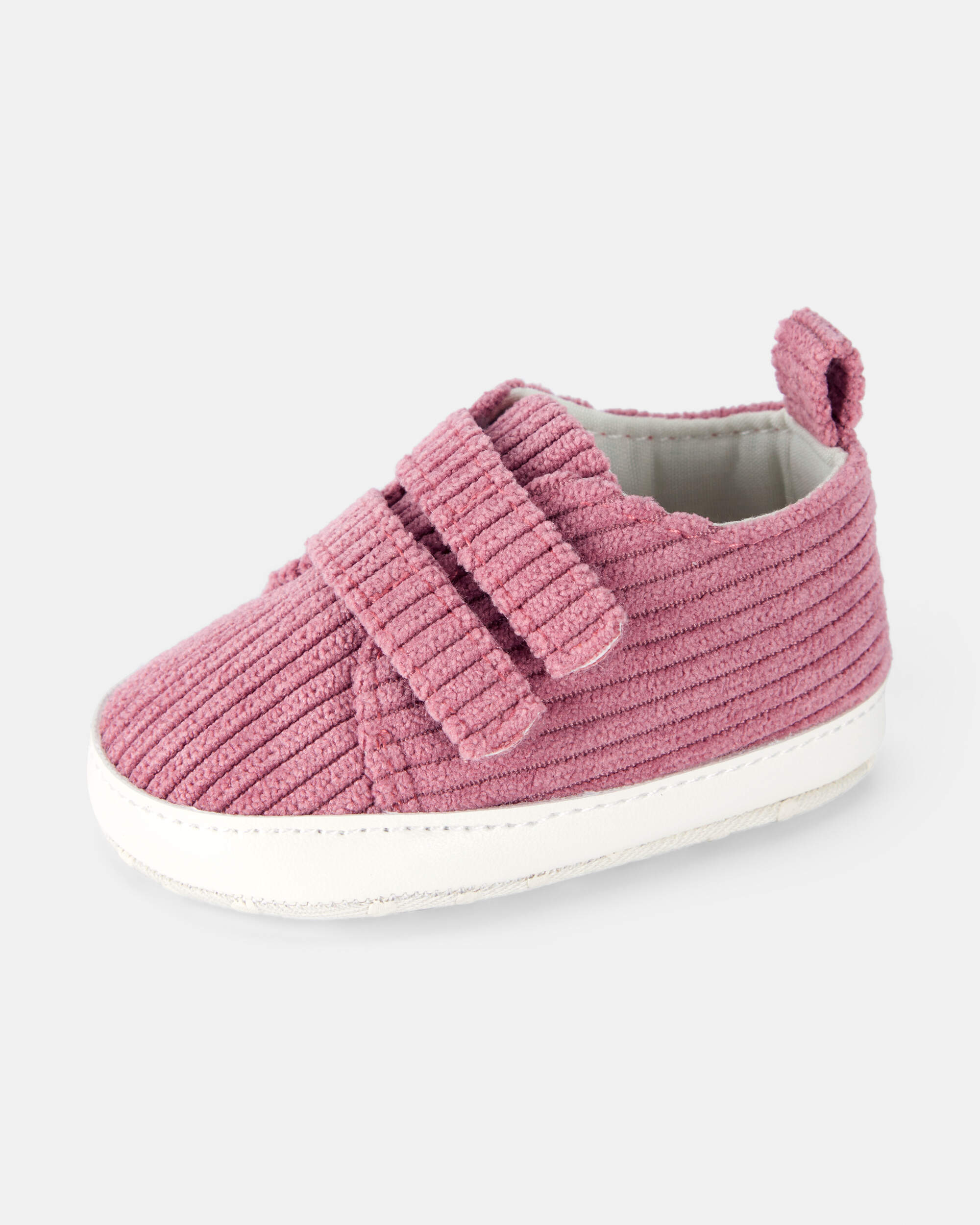 Baby Girl Corduroy Slip-On Shoes - Pink, image 6 of 6 slides