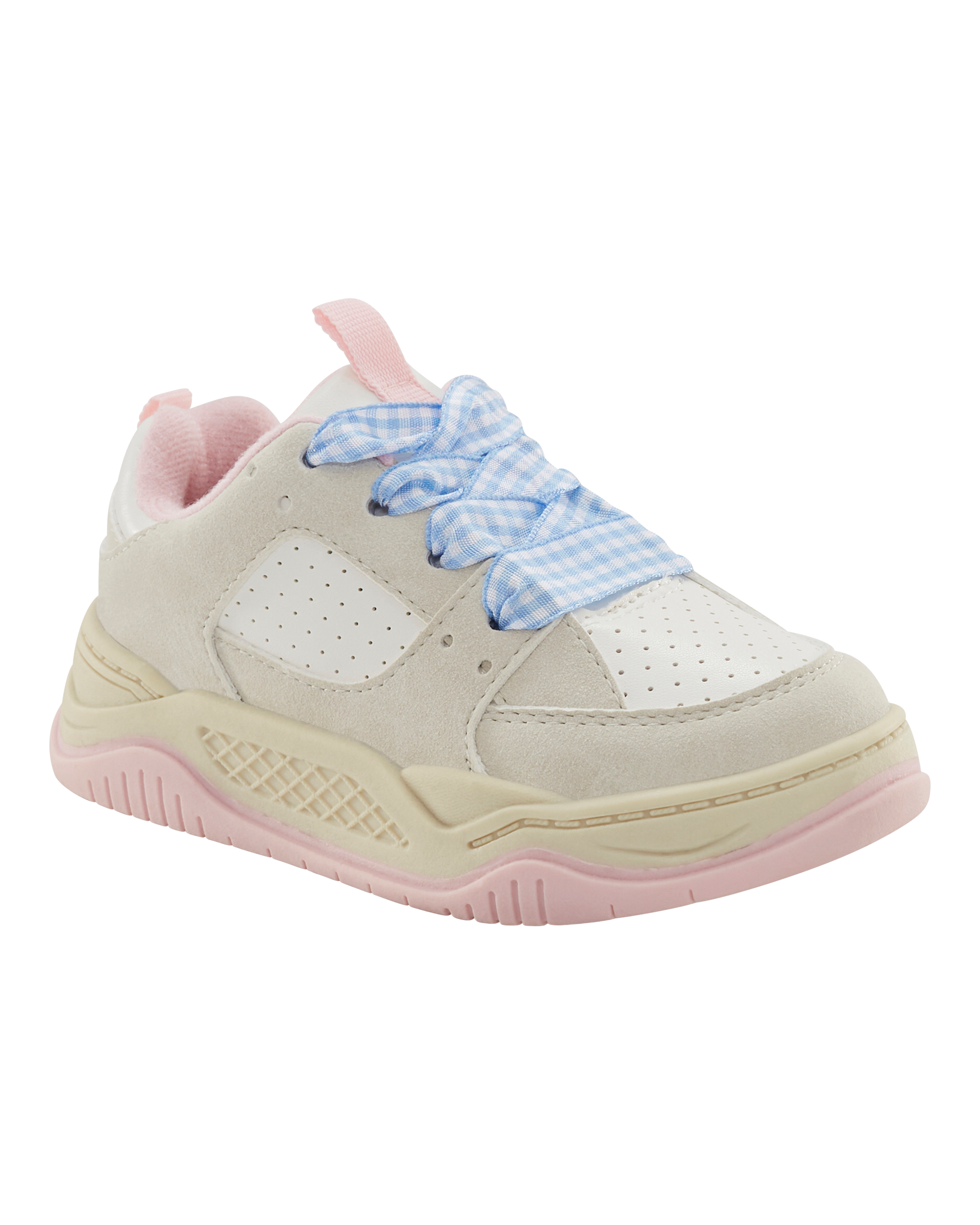 Toddler Casual Sneakers - Pink/Blue, image 1 of 7 slides