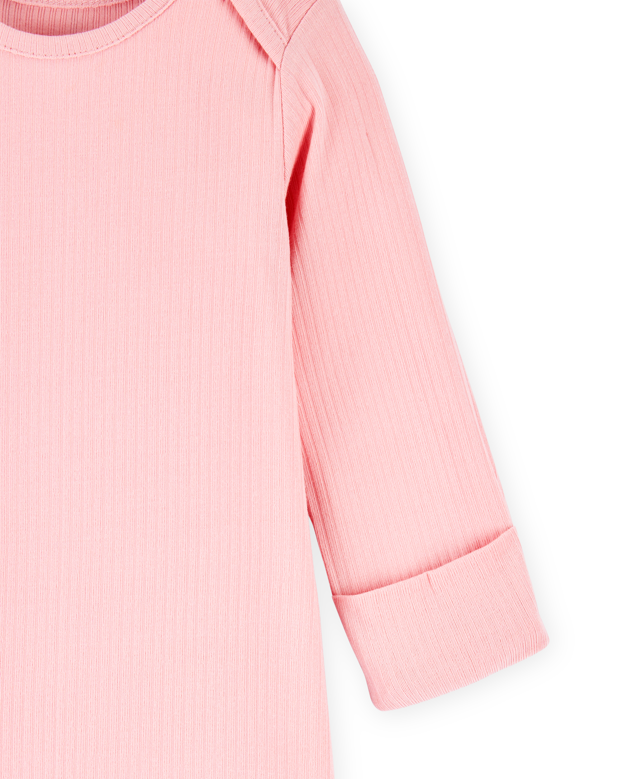 Baby Girl 2-Pack PurelySoft Sleeper Gowns - Pink, image 2 of 7 slides