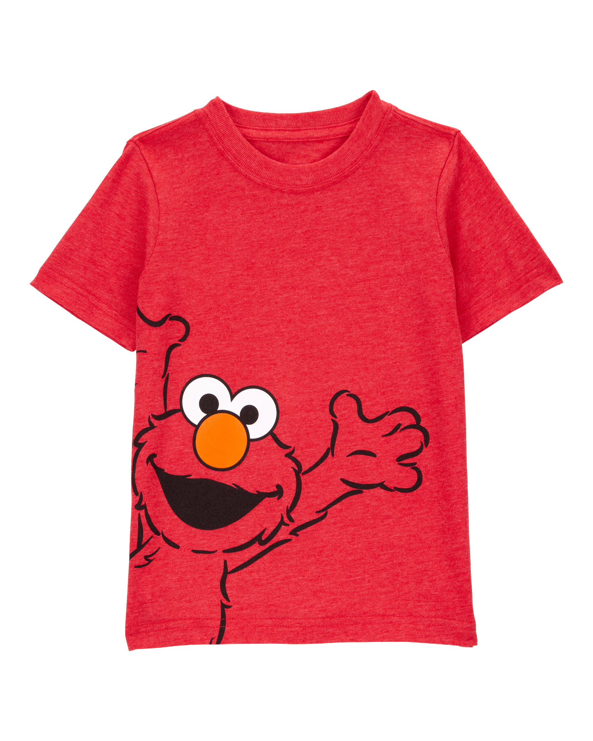 Toddler Sesame Street™ Elmo Short-Sleeve Graphic Tee - Red, image 1 of 2 slides