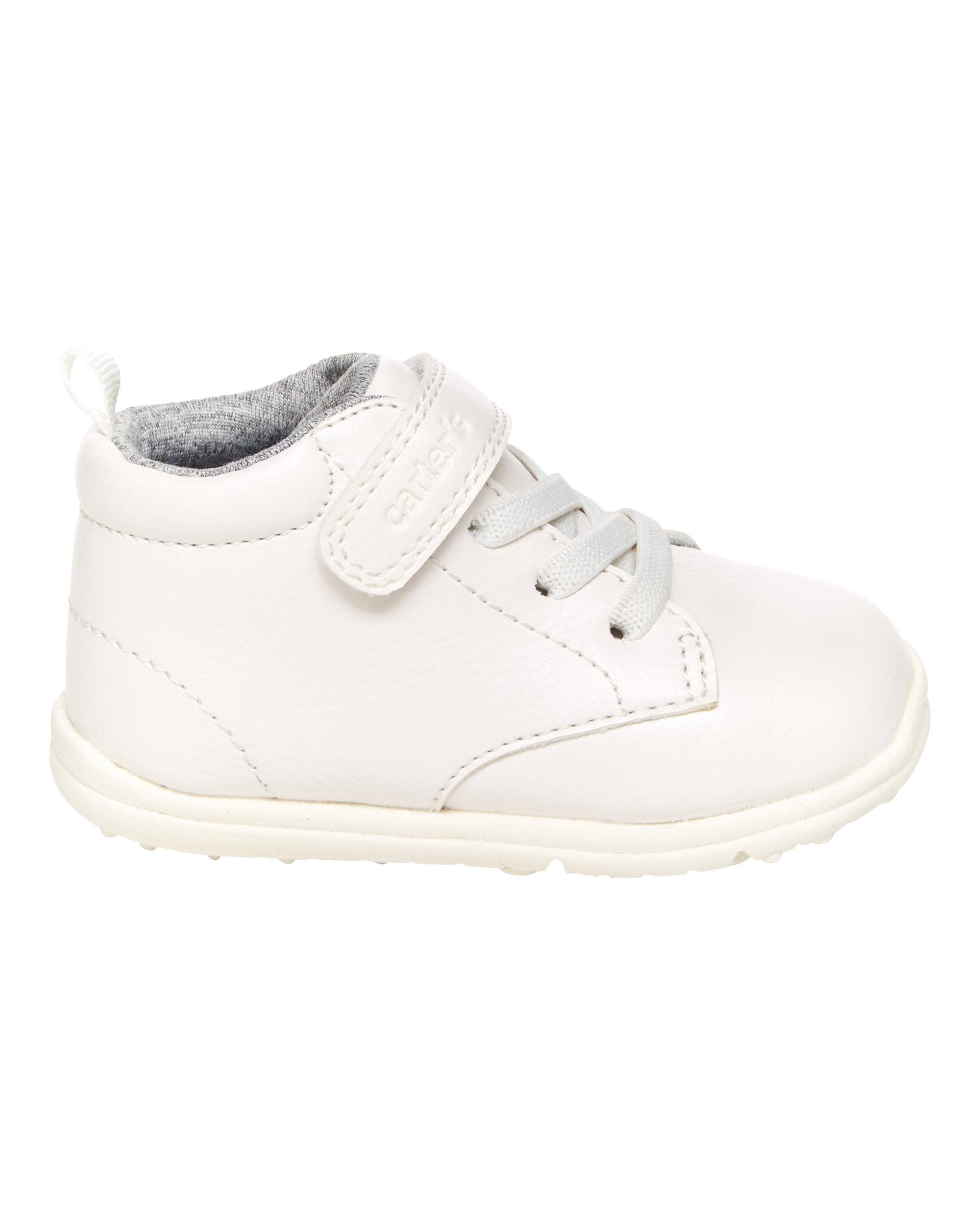 Every Step® First Walker High-Top Sneakers - White, image 2 of 6 slides