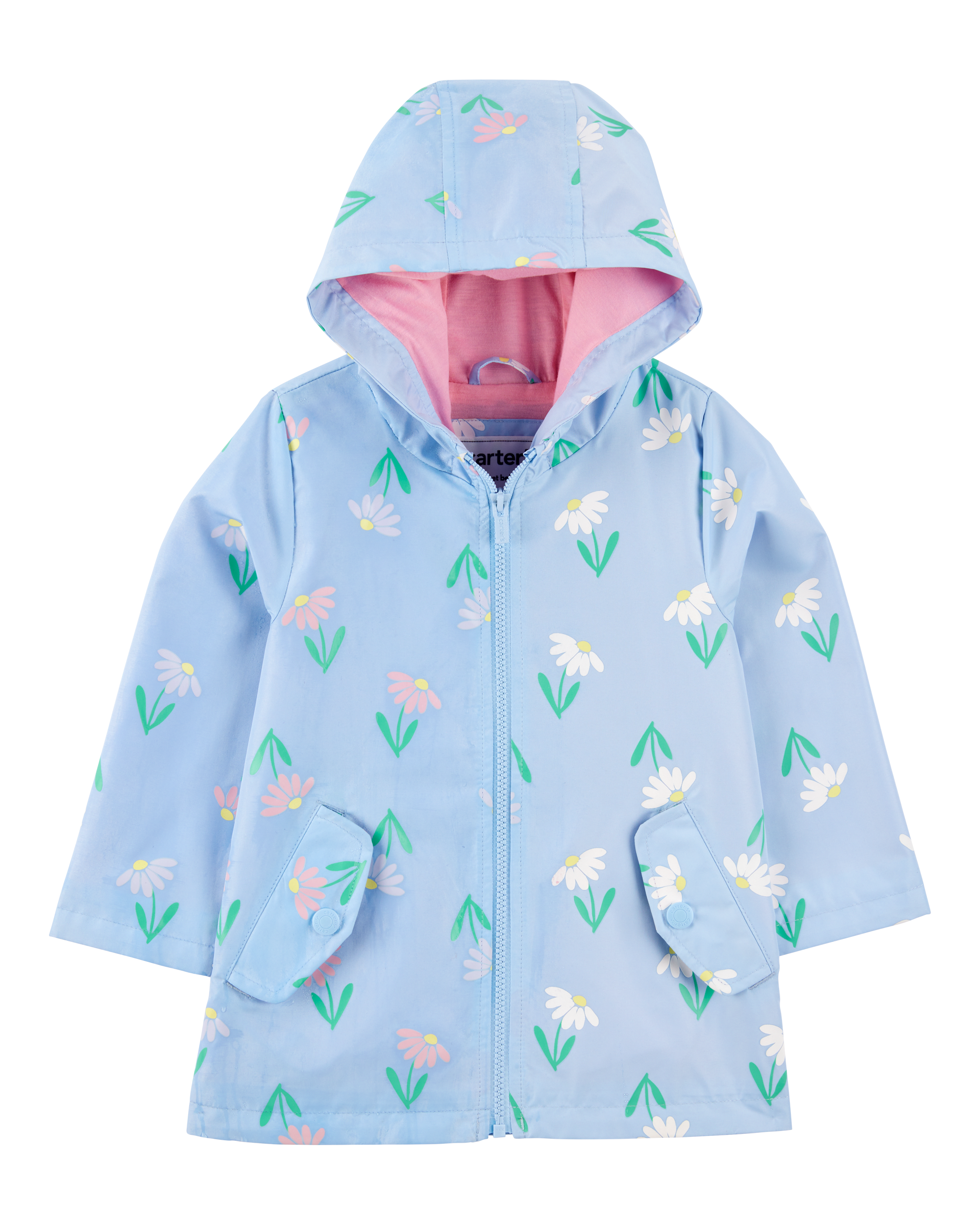 Color Changing Rain Jacket - Blue, image 2 of 6 slides