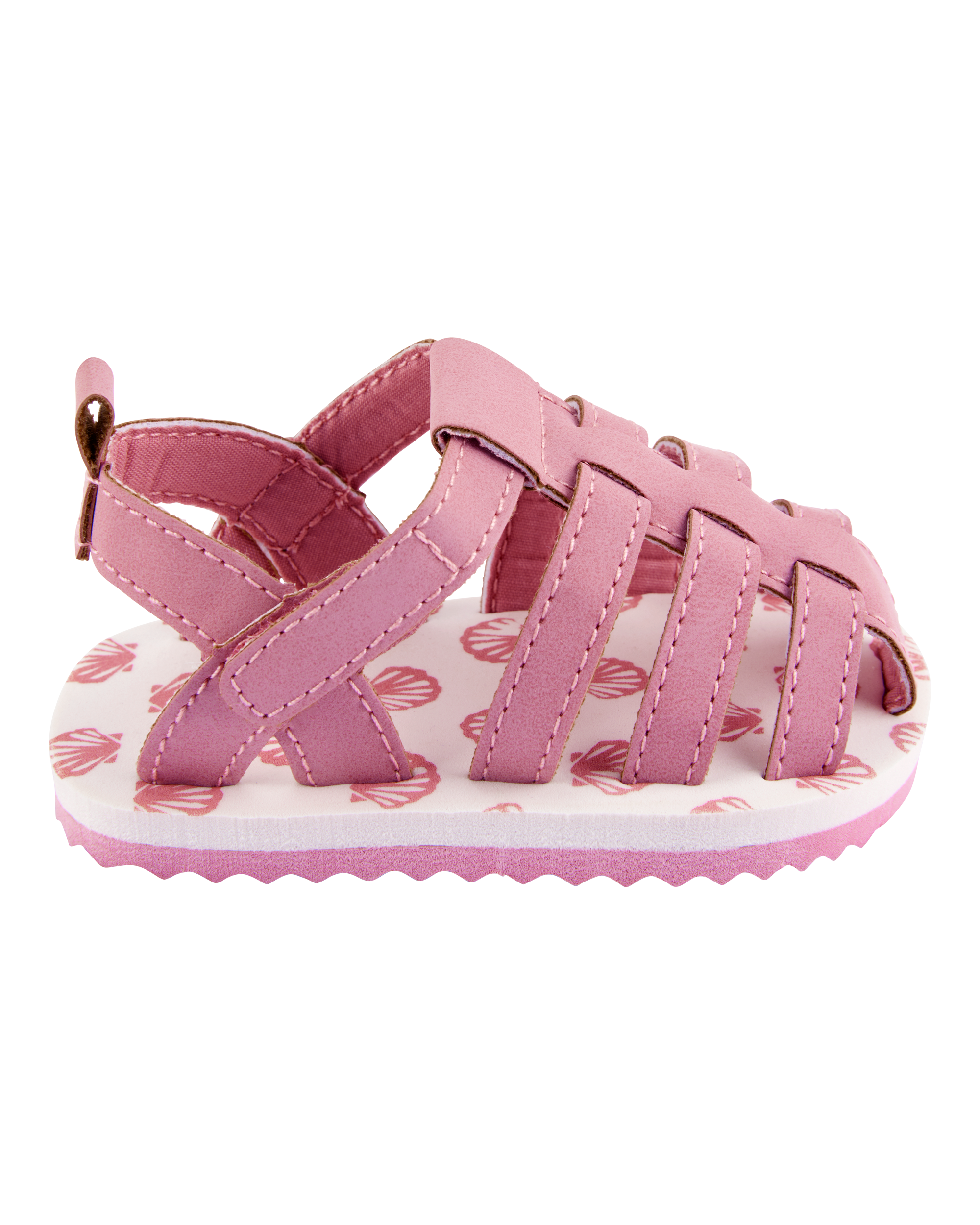 Baby Fisherman Sandals - Pink, image 2 of 7 slides