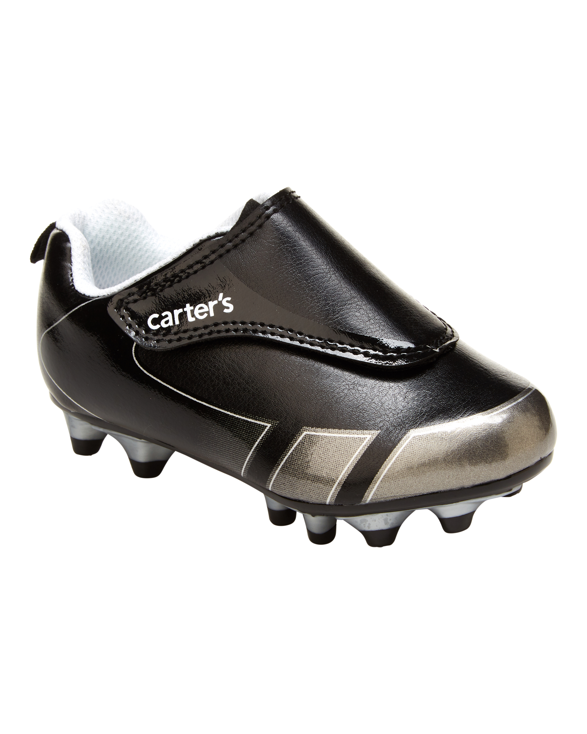 Kid Soccer Sport Cleats - Black, image 1 of 6 slides