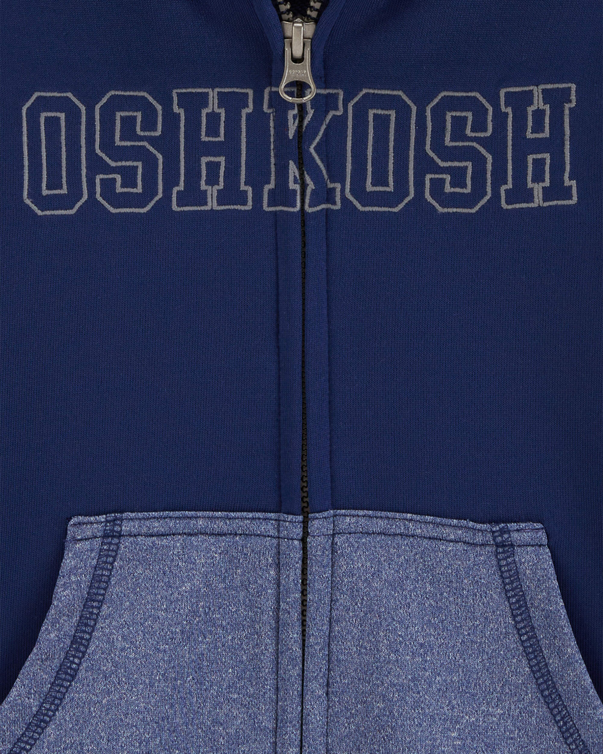 Blue Toddler OshKosh Logo Zip Jacket