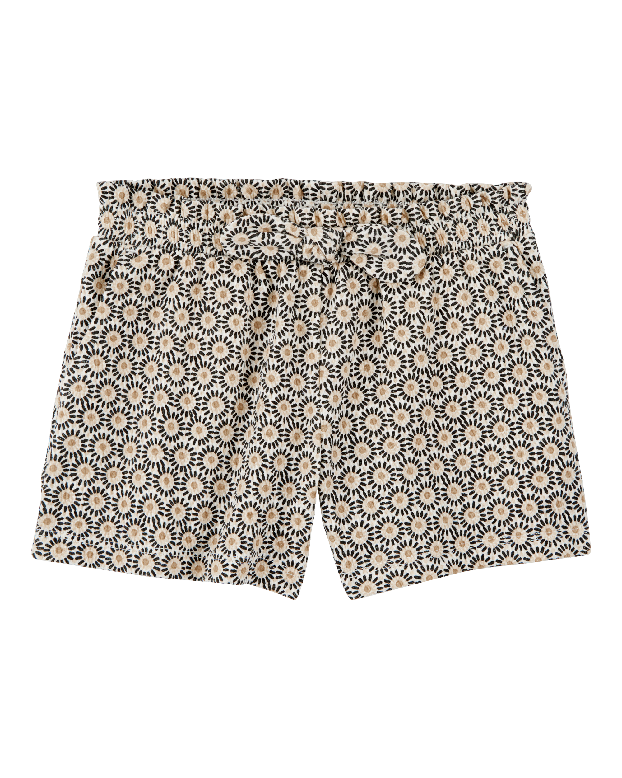 Toddler 2-Piece Crinkle Tank & Play Shorts Set - Brown, image 5 of 9 slides