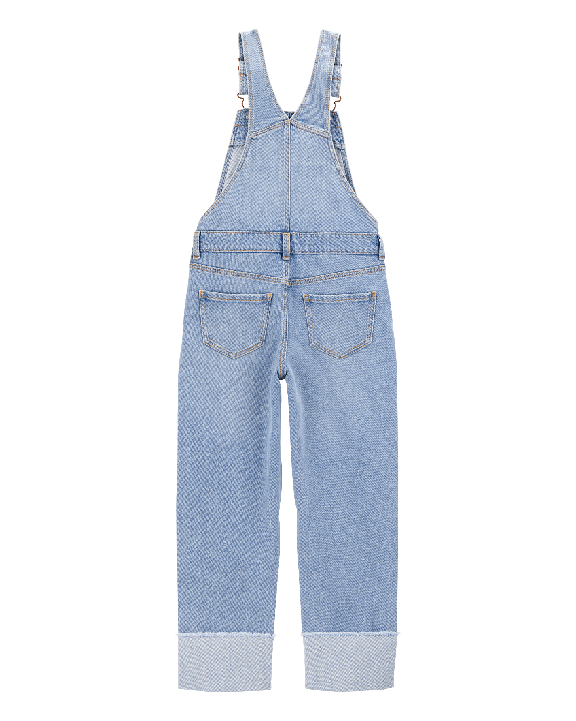 Kid Stretch Denim Overalls - Taz Wash, image 2 of 4 slides